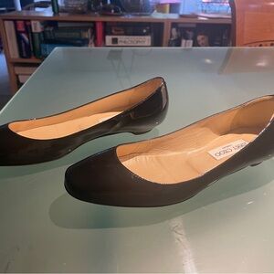 Jimmy Choo Black Ballet Flats Timeless Elegance